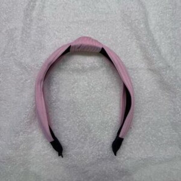 Chic Light Pink Cotton Knotted Headband. New without tags - Picture 6 of 7